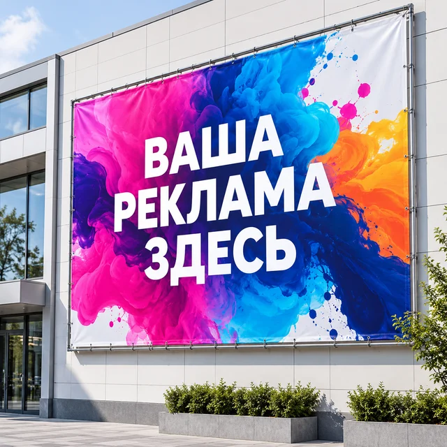 Баннеры и вывески
