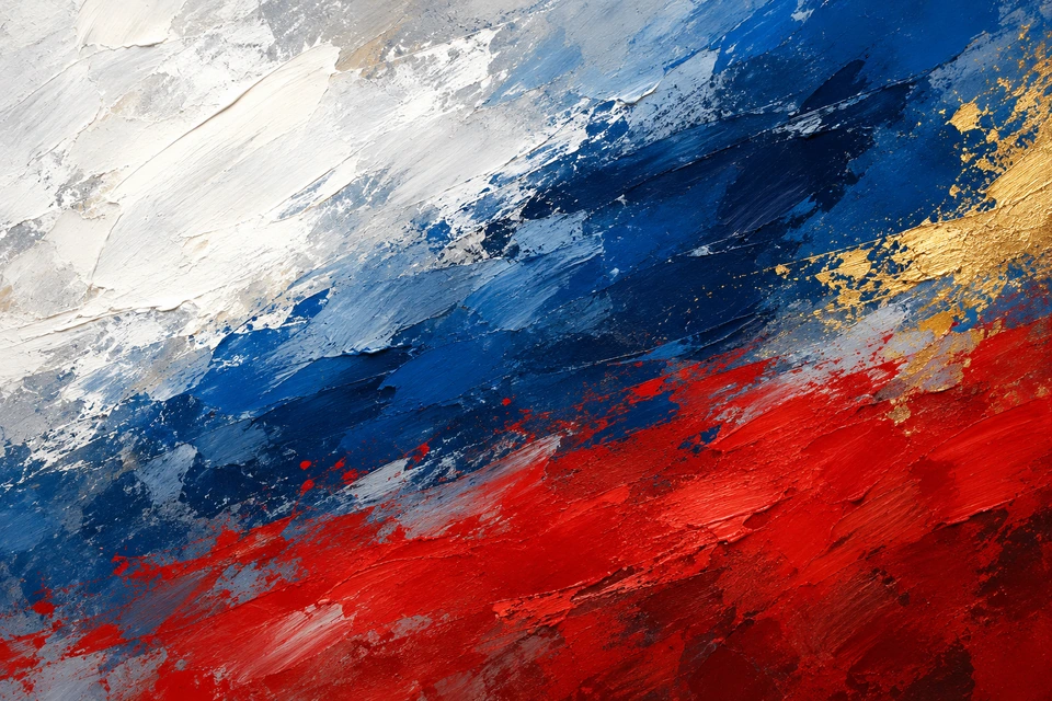 Картина «Русский импульс» целиком без интерьера